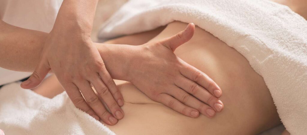 Lymphatic drainage massage